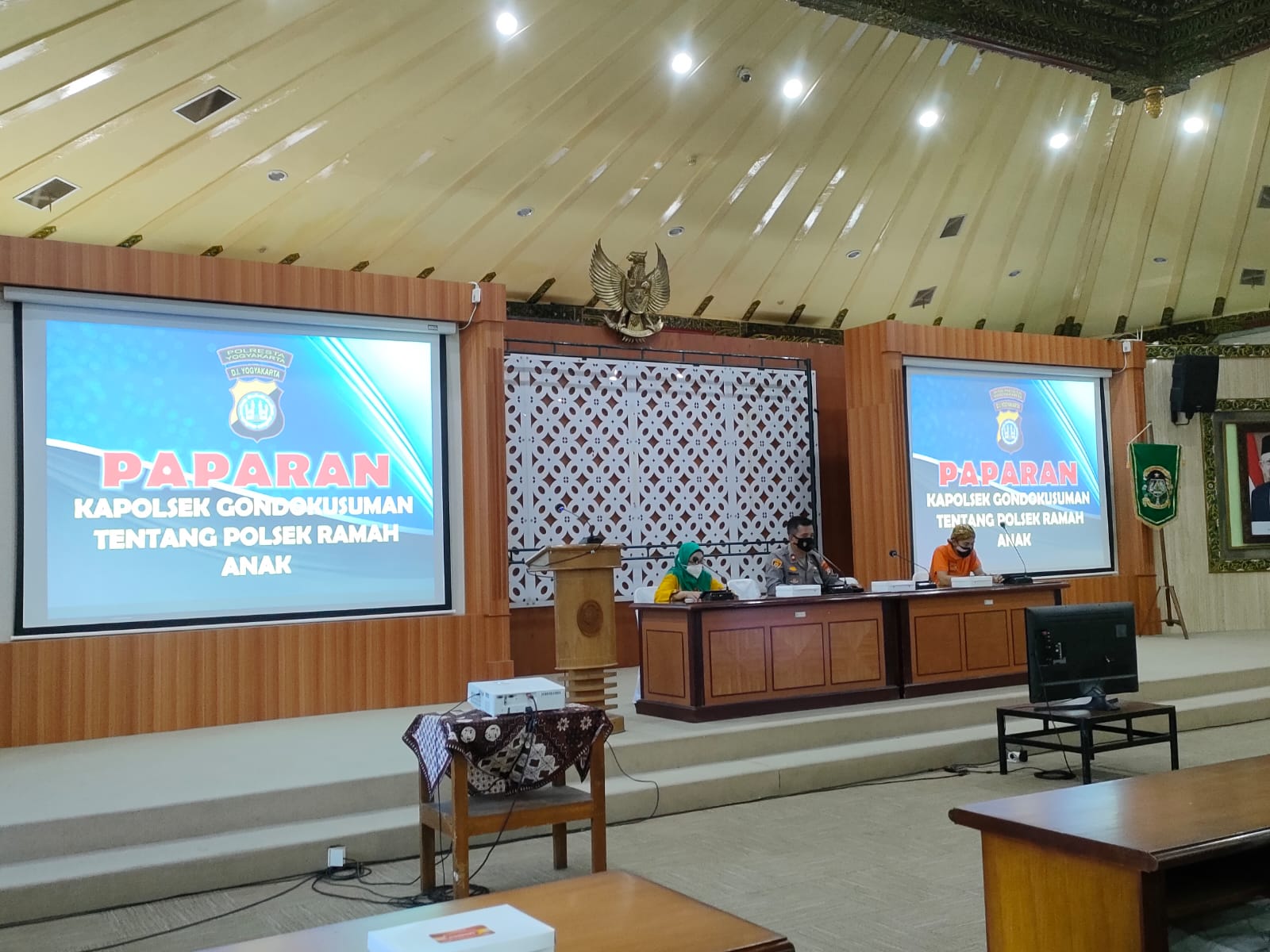 Workshop Monitoring dan Evaluasi Implementasi Rintisan Polsek Ramah Anak Kota Yogyakarta