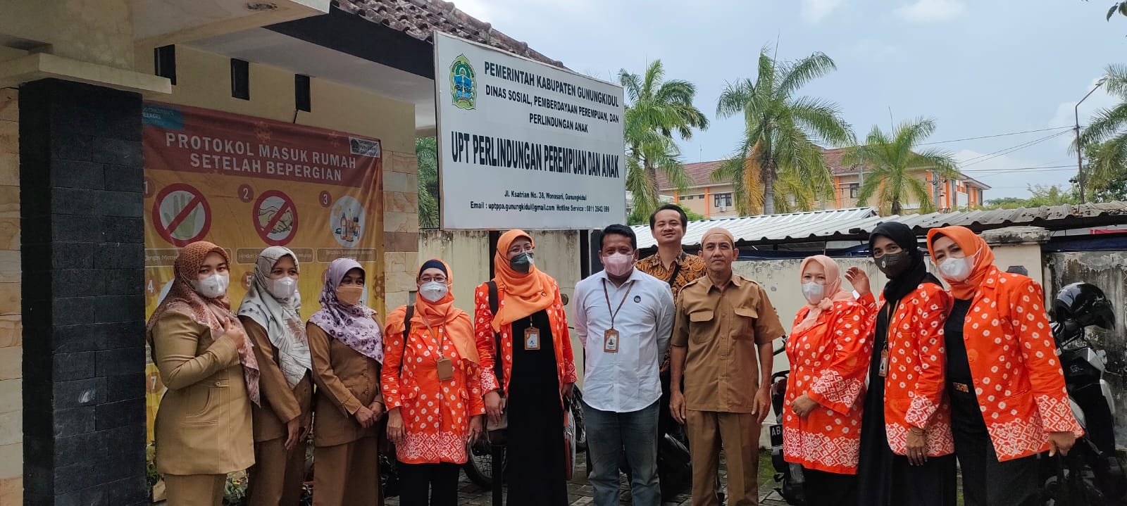 Kunjungan ke UPTD PPA Kabupaten Gunungkidul