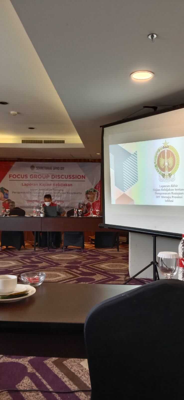 FGD Laporan Kajian Kebijakan Tentang Pengawasan Kesiapan DI Yogyakarta Menuju Provinsi Inklusi