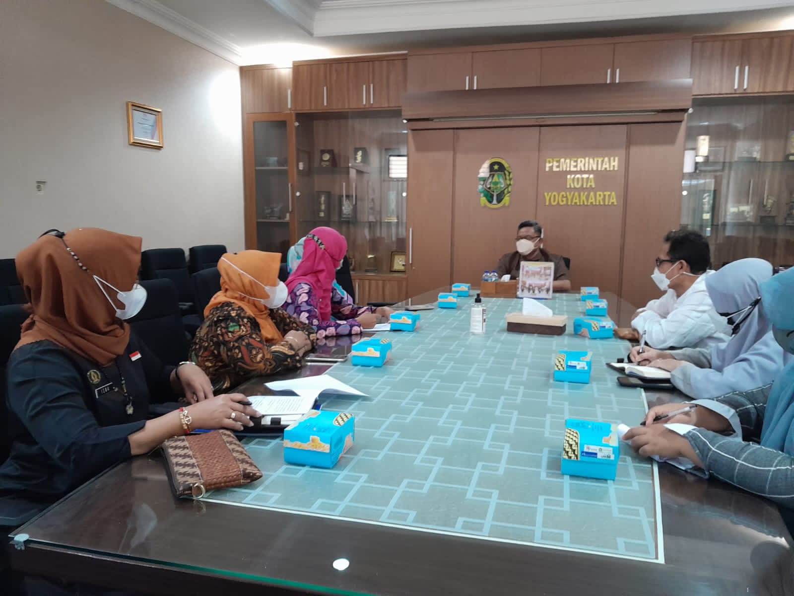 Audiensi ke Sekretaris Daerah Kota Yogyakarta