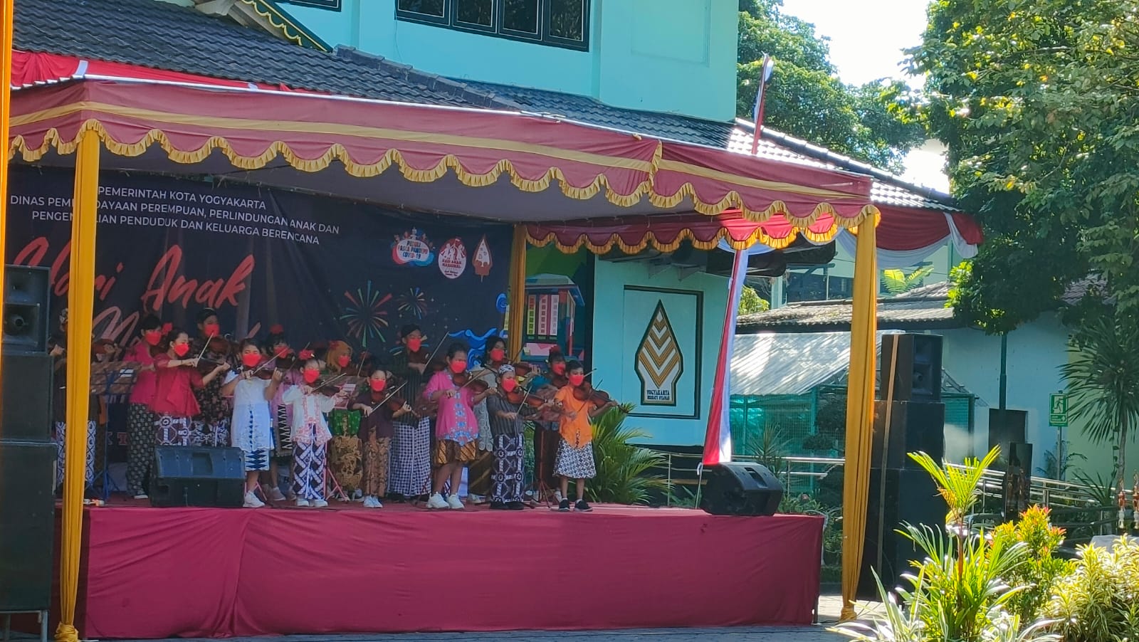 Peringatan Puncak Hari Anak Nasional Kota Yogyakarta Tahun 2022