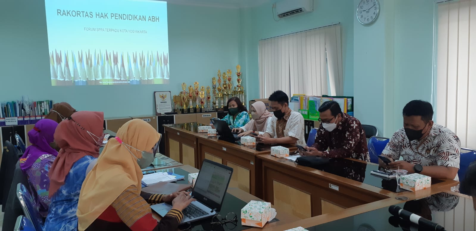 Rapat Koordinasi Terbatas Penyiapan Forum SPPA Terpadu Kota Yogyakarta