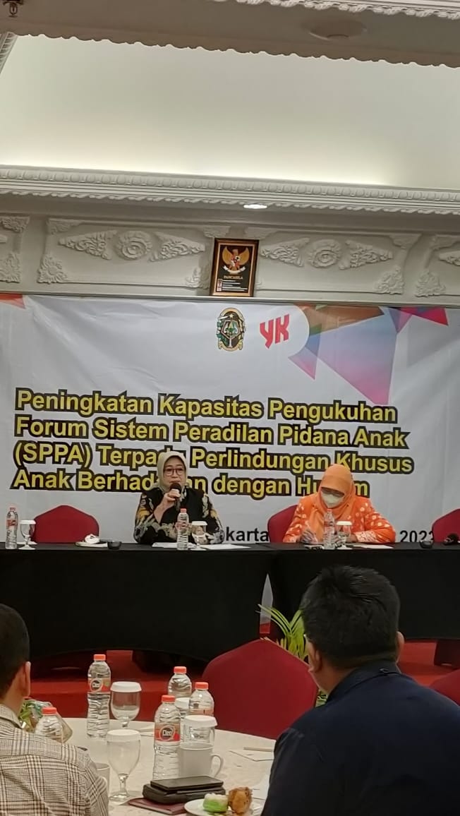 Pengukuhan Pengurus Forum SPPA Terpadu Kota Yogyakarta